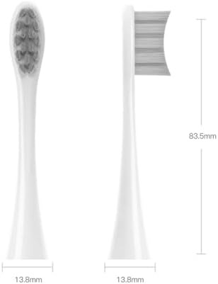  10pcs Replacement Heads for Oclean Flow Brush Soft Toothbrush Vacuum Bristles (10pcs Grey)
| Oclean X PRO/Z1/F1/One/Air