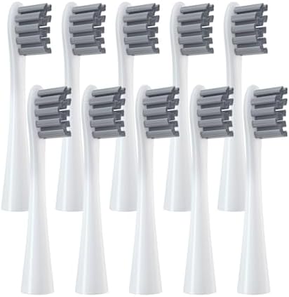  10pcs Replacement Heads for Oclean Flow Brush Soft Toothbrush Vacuum Bristles (10pcs Grey)
| Oclean X PRO/Z1/F1/One/Air